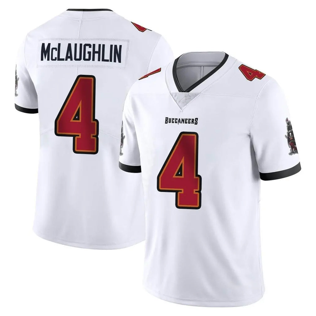 TB.Buccaneers #4 Chase McLaughlin Player White Limited Vapor Untouchable Home Game Odoa Stitched Jerseys