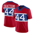 NY.Giants #44 Cam Skattebo Player Red Century Vapor F.U.S.E. Home Game Odoa Stitched Jerseys