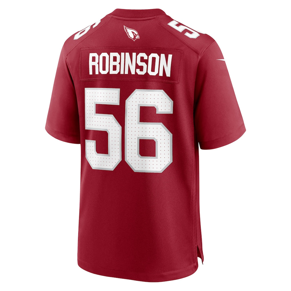 Odoa A.Cardinals #56 Darius Robinson Cardinal Team Game Jersey