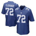 NY.Giants #72 Jermaine Eluemunor Player Royal Home Game Odoa Stitched Jerseys