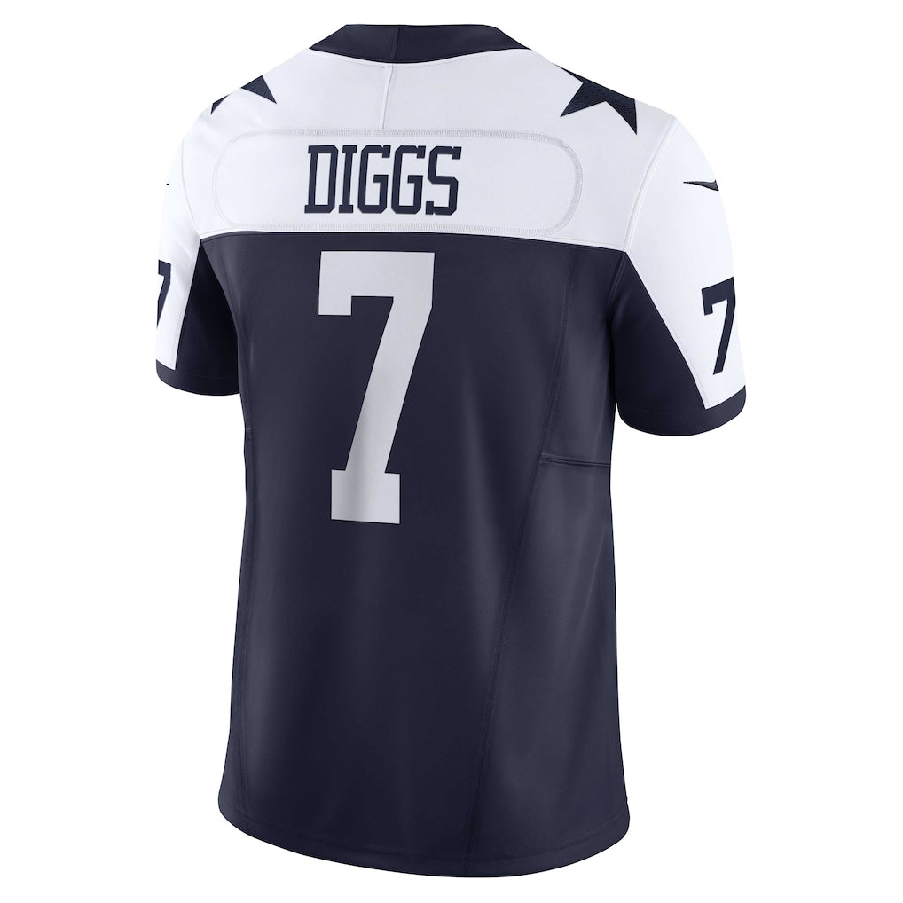 Odoa D.Cowboys #7 Trevon Diggs Navy Vapor F.U.S.E. Limited Jersey