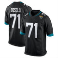 J.Jaguars #71 Tony Boselli Player Black Home Game Odoa Stitched Jerseys