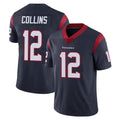 H.Texans #12 Nico Collins Player Navy Limited Vapor Untouchable Home Game Odoa Stitched Jerseys