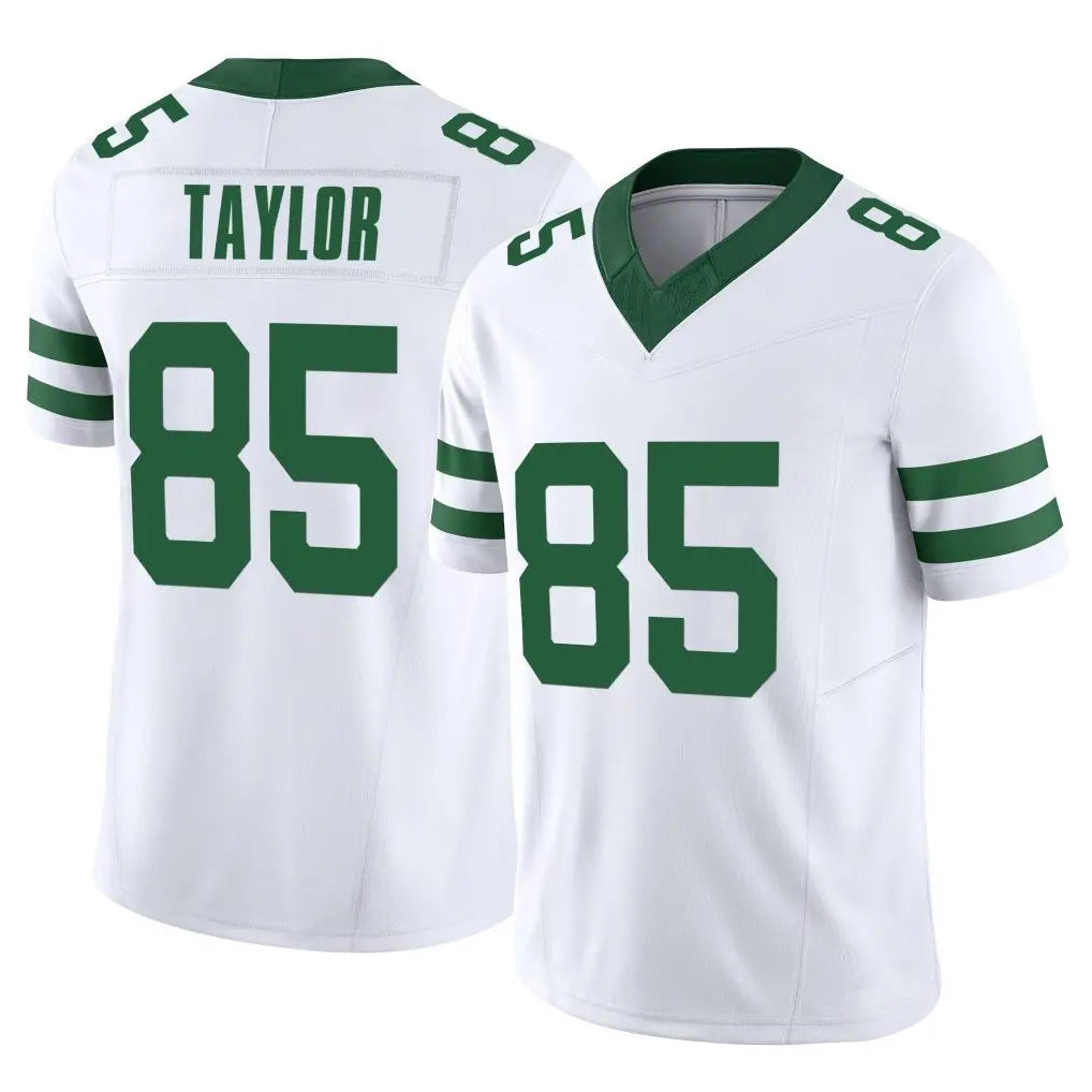 NY.Jets #85 Mason Taylor Player White Legacy Limited Vapor F.U.S.E. Home Game Odoa Stitched Jerseys