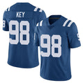 IN.Colts #98 Arden Key Player Royal Limited Vapor Untouchable Home Game Odoa Stitched Jerseys