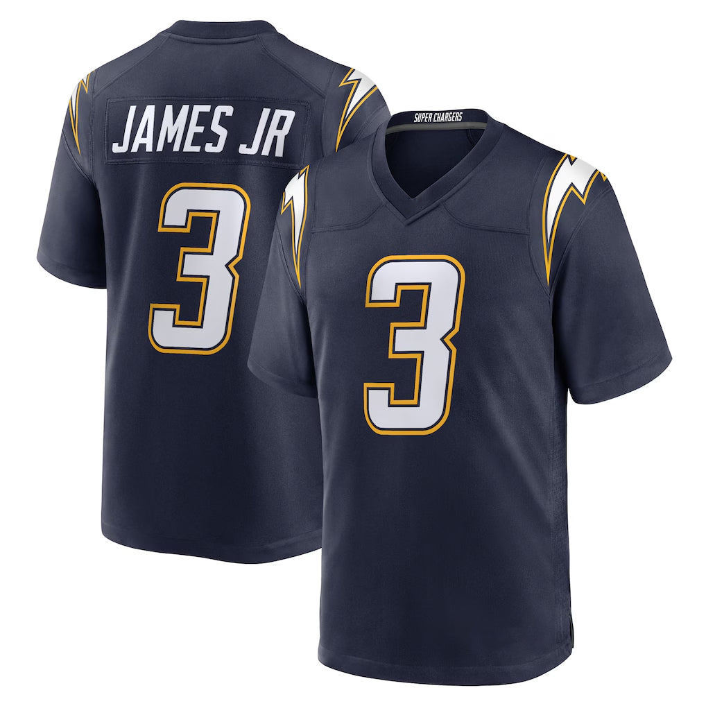 LA.Chargers #3 Derwin James Jr. Player Navy Alternate Home Game Odoa Stitched Jerseys