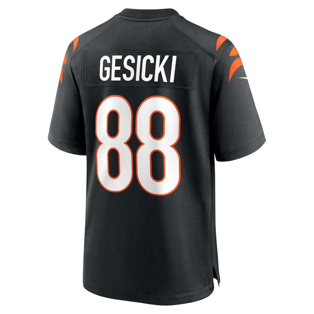 Odoa C.Bengals #88 Mike Gesicki Black Game Jersey