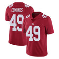 NY.Giants #49 Tremaine Edmunds Player Red Limited Vapor Untouchable Home Game Odoa Stitched Jerseys