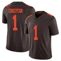 C.Browns #1 KC Concepcion Player Brown Limited Vapor F.U.S.E. Alternate Game Odoa Stitched Jerseys