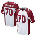 A.Cardinals #70 Paris Johnson Jr. Player White Cardinal Home Game Odoa Stitched Jerseys