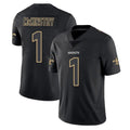NO.Saints #1 Kool-Aid McKinstry Player Black Impact Limited Home Game Odoa Stitched Jerseys