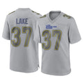 LA.Rams #37 Quentin Lake Player Gray Atmosphere Fashion Home Game Odoa Stitched Jerseys