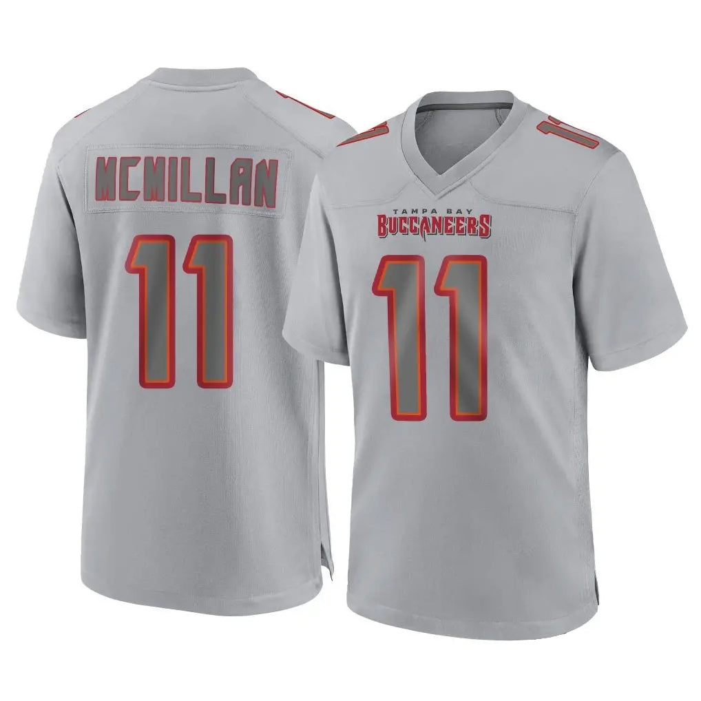 TB.Buccaneers #11 Jalen McMillan Player Gray Atmosphere Fashion Home Game Odoa Stitched Jerseys