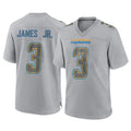 LA.Chargers #3 Derwin James Jr. Player Gray Atmosphere Fashion Home Game Odoa Stitched Jerseys