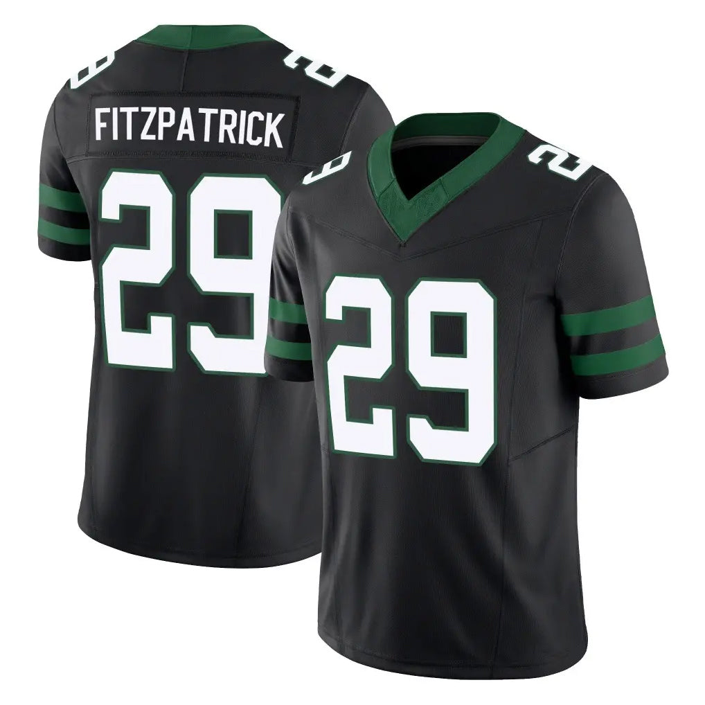 NY.Jets #29 Minkah Fitzpatrick Player Black Limited Legacy Vapor F.U.S.E. Home Game Odoa Stitched Jerseys