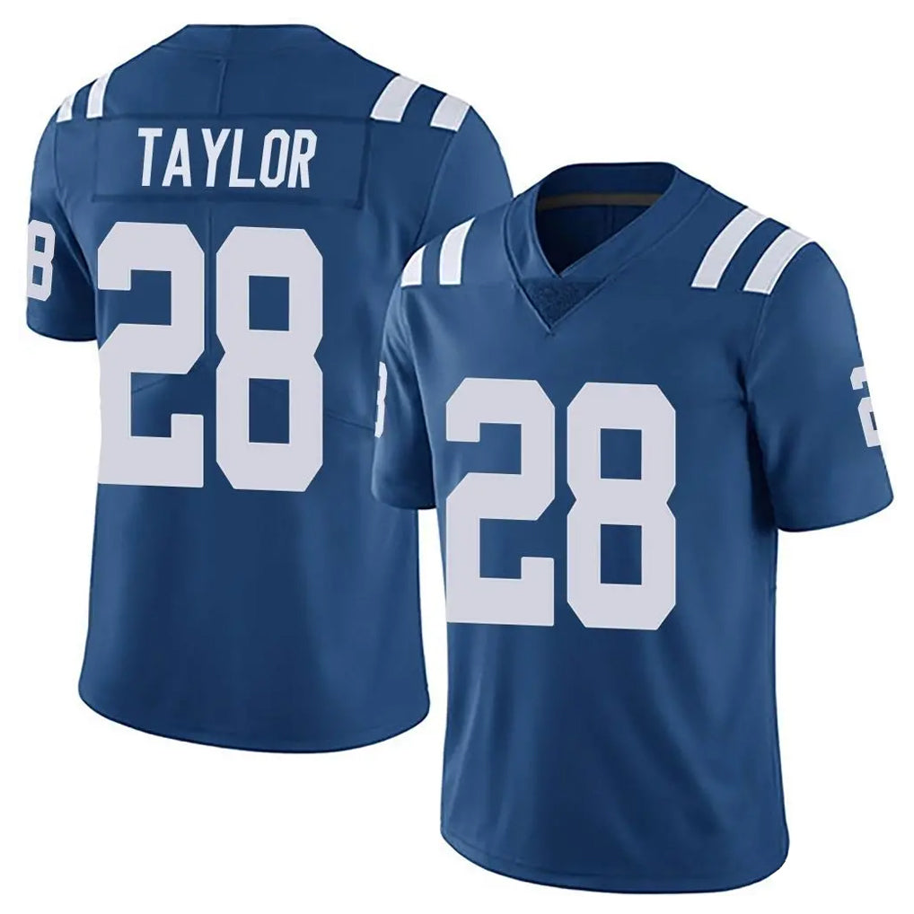 IN.Colts #28 Jonathan Taylor Player Royal Limited Vapor Untouchable Home Game Odoa Stitched Jerseys