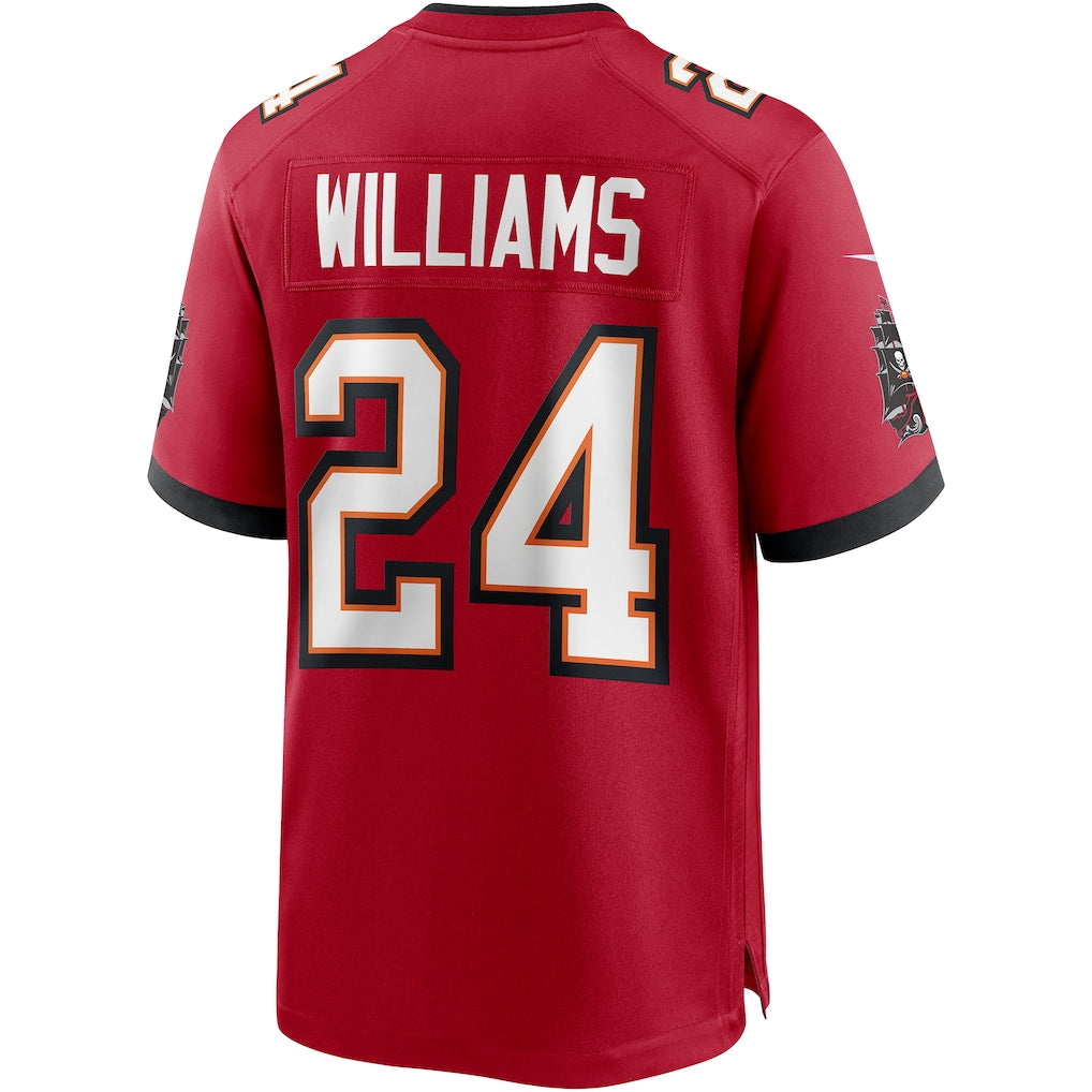 Odoa TB.Buccaneers #24 Cadillac Williams Red Game Retired Player Jersey