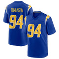 LA.Chargers #94 Dalvin Tomlinson Player Royal Home Game Odoa Stitched Jerseys