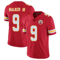 KC.Chiefs #9 Kenneth Walker III Player Red Limited Vapor Untouchable Home Game Odoa Stitched Jerseys
