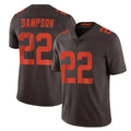 C.Browns #22 Dylan Sampson Player Browns Color Rush Limited Home Game Odoa Stitched Jerseys