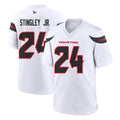 H.Texans #24 Derek Stingley Jr. Player White Home Game Odoa Stitched Jerseys