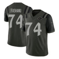 NY.Jets #74 Olu Fashanu Player Green Limited 2025 Rivalries Collection Home Game Odoa Stitched Jerseys