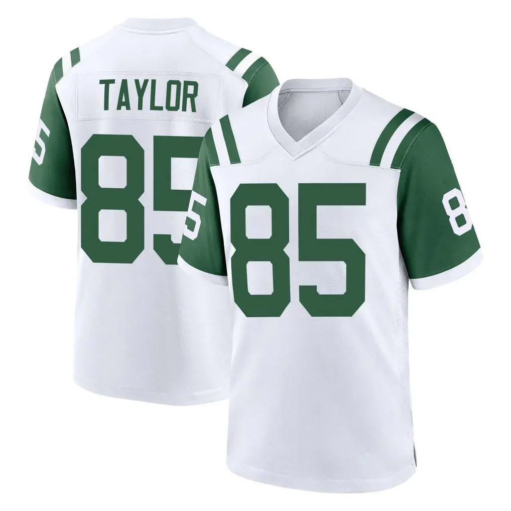 NY.Jets #85 Mason Taylor Player White Classic Home Game Odoa Stitched Jerseys
