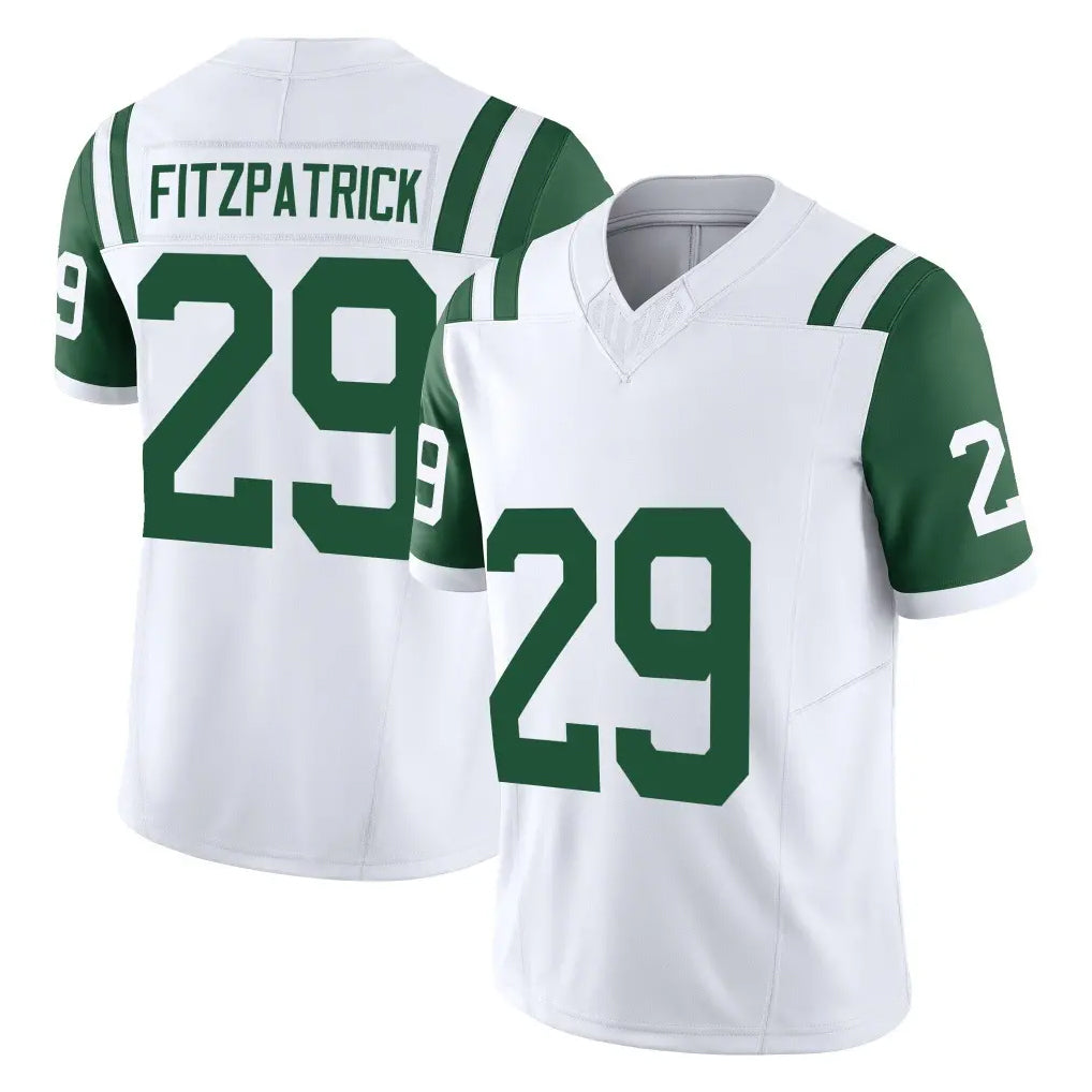 NY.Jets #29 Minkah Fitzpatrick Player White Limited Classic Vapor F.U.S.E. Home Game Odoa Stitched Jerseys