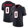 H.Texans #0 Azeez Al-Shaair Player Navy Limited Alternate Vapor F.U.S.E. Home Game Odoa Stitched Jerseys