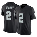 LV.Raiders #2 Ashton Jeanty Player Black Limited Vapor F.U.S.E. Home Game Odoa Stitched Jerseys