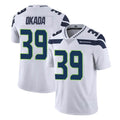 S.Seahawks #39 Ty Okada Player White Limited Vapor Untouchable Home Game Odoa Stitched Jerseys