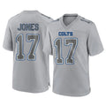 IN.Colts #17 Daniel Jones Player Gray Atmosphere Fashion Home Game Odoa Stitched Jerseys