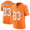 M.Dolphins #83 Kevin Coleman Jr. Player Orange Limited Home Game Odoa Stitched Jerseys