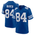 IN.Colts #84 Tyler Warren Player Royal Limited Home Game Odoa Stitched Jerseys