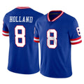 NY.Giants #8 Jevon Holland Player Royal Classic Vapor Home Game Odoa Stitched Jerseys