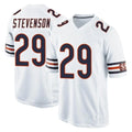 C.Bears #29 Tyrique Stevenson Player White Home Game Odoa Stitched Jerseys