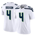 S.Seahawks #4 Michael Dickson Player White Limited Vapor F.U.S.E. Home Game Odoa Stitched Jerseys