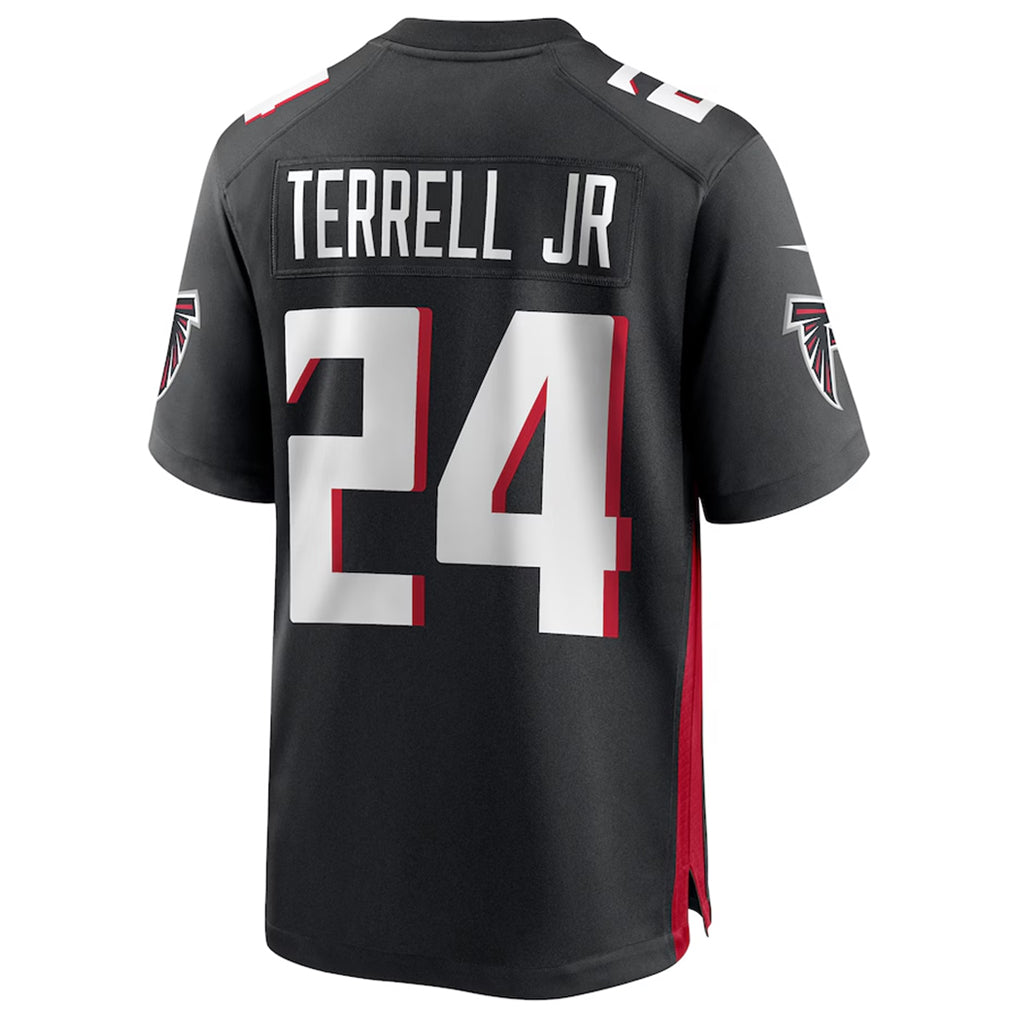 A.Falcons #24 A.J. Terrell Jr. Player Black Home Game Odoa Stitched Jerseys