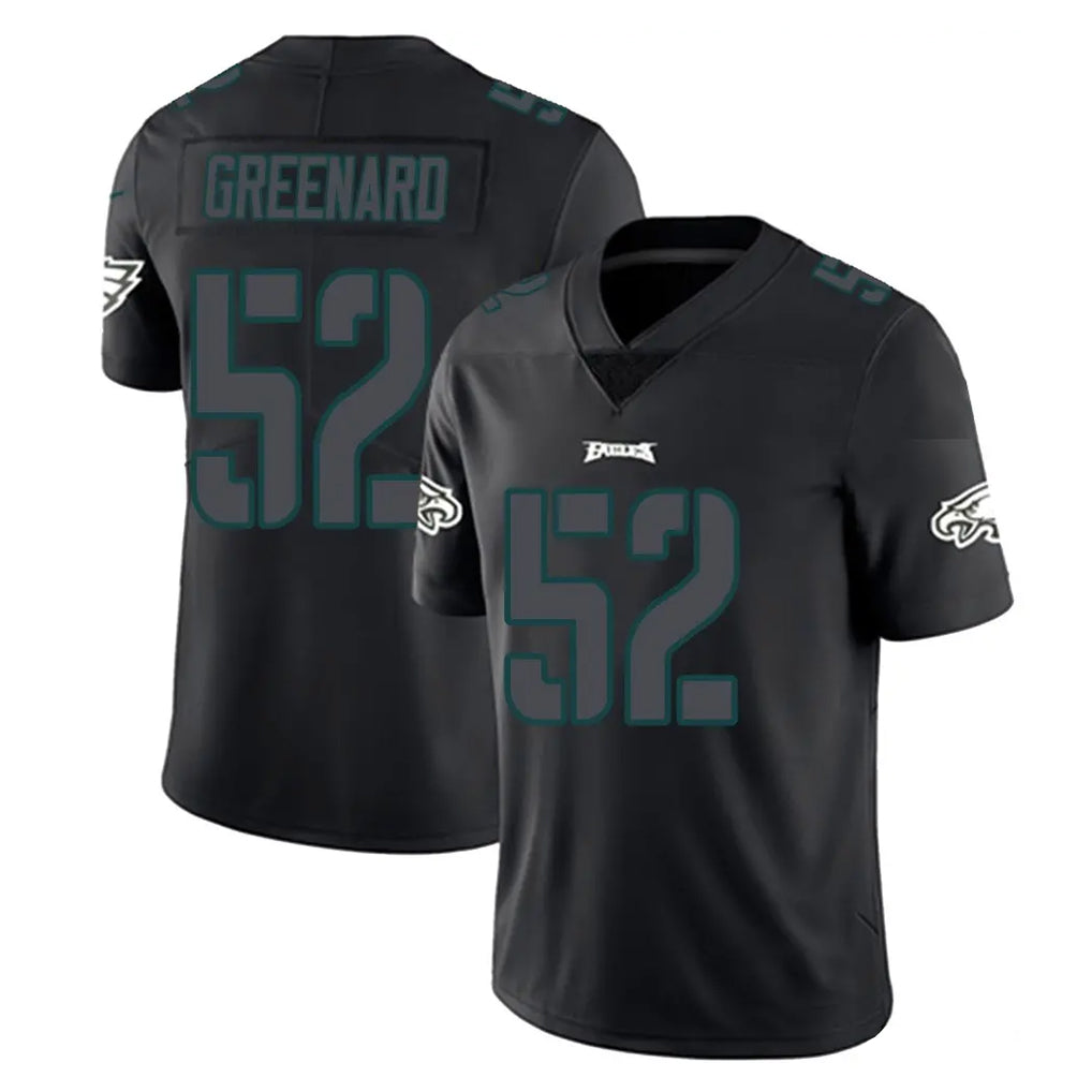 P.Eagles #52 Jonathan Greenard Player Limited Black Impact Home Game Odoa Stitched Jerseys