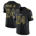 P.Steelers #24 Joey Porter Jr. Player Black Impact Limited Home Game Odoa Stitched Jerseys