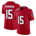 A.Falcons #15 Brian Robinson Player Red Team Color Vapor F.U.S.E. Limited Odoa Stitched Jerseys