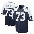 D.Cowboys #73 Tyler Smith Player Navy-White Alternate Home Game Odoa Stitched Jerseys