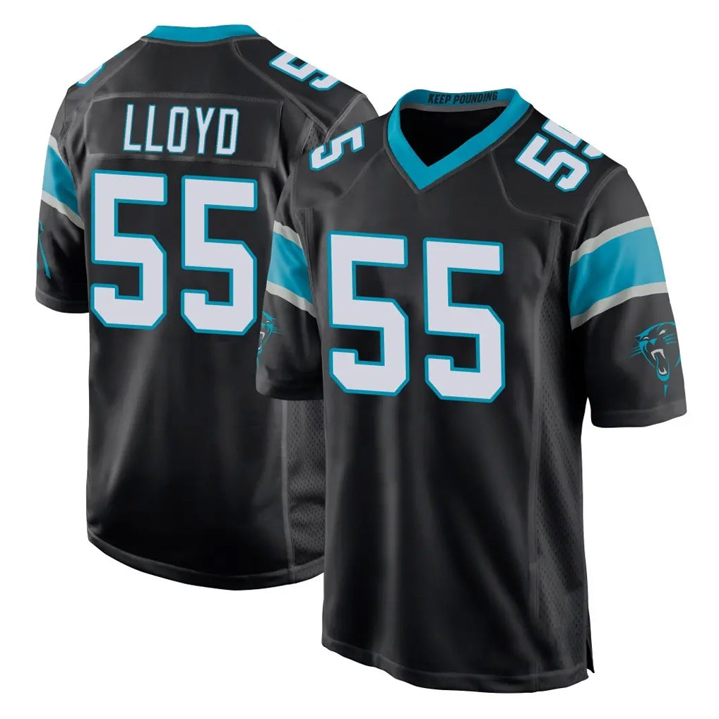 C.Panthers #55 Devin Lloyd Player Black Game Odoa Stitched Jerseys