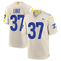 LA.Rams #37 Quentin Lake Player Bone Home Game Odoa Stitched Jerseys