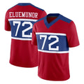 NY.Giants #72 Jermaine Eluemunor Player Red Century Vapor F.U.S.E. Home Game Odoa Stitched Jerseys