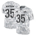LA.Rams #35 Jaylen Watson Player Arctic Camo Salute To Service Limited Game Odoa Stitched Jerseys
