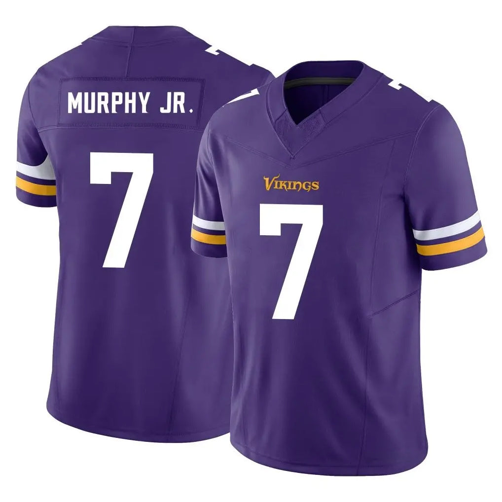 M.Vikings #7 Byron Murphy Jr. Player Purple Limited Vapor F.U.S.E. Home Game Odoa Stitched Jerseys