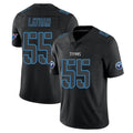 T.Titans #55 JC Latham Player Black Impact Limited Home Game Odoa Stitched Jerseys