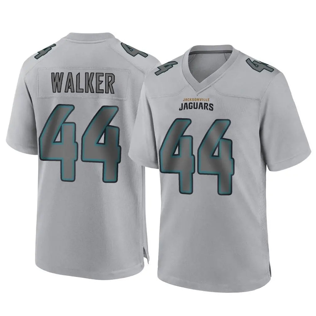J.Jaguars #44 Travon Walker Player Gray Atmosphere Fashion Home Game Odoa Stitched Jerseys