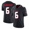 H.Texans #6 Reed Blankenship Player Navy Limited Alternate Vapor F.U.S.E. Home Game Odoa Stitched Jerseys